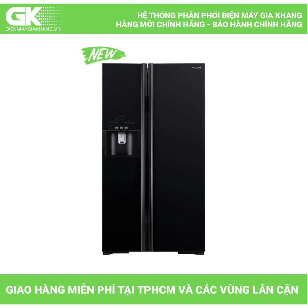 FS800GPGV2 GBK - Tủ lạnh SBS Hitachi 605 Lít R-FS800GPGV2 GBK
