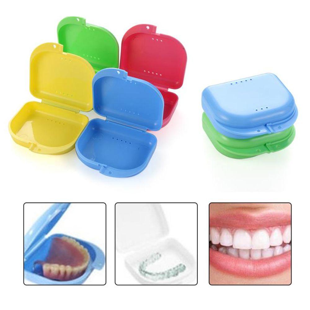 Hộp Đựng Răng Giả Không Mùi Tiện Dụng Chăm Sóc Răng Miệng