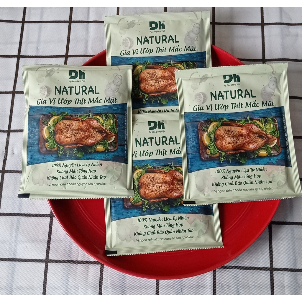 [10g] GIA VỊ ƯỚP THỊT MẮC MẬT Natural [VN] DH FOODS Meat Marinade (dhf-hk)