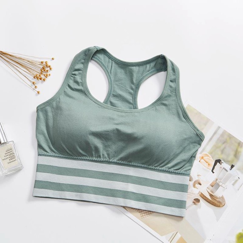 Áo Bra thể thao dệt sọc ngang tập Gym , yoga ( hàng loại 1 )