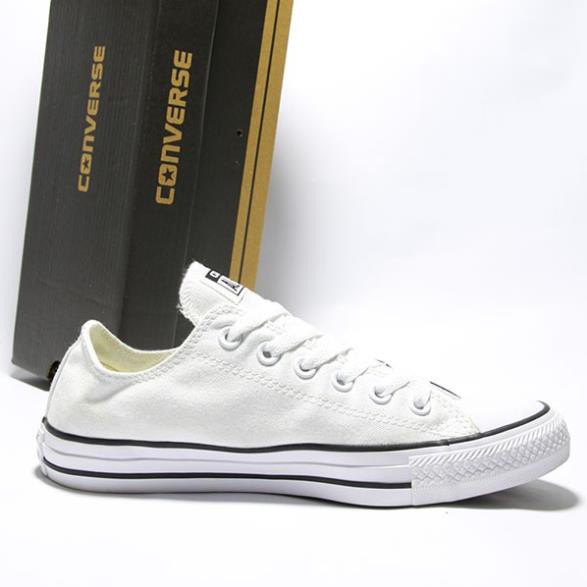 Giày Converse classic thấp cổ vải trắng CTVT09 - Xa11