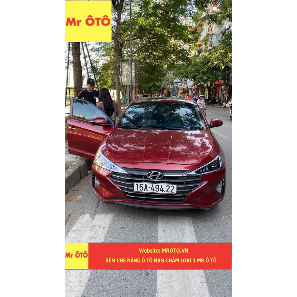 Rèm Che Nắng  Xe Hyundai Elantra 2019-2022 chống UV  Hàng Loại 1 MR.ÔTÔ -Bảo Hành 2 Năm