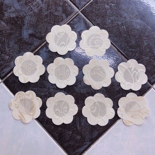 Miếng dán ngực lụa (10 miếng) - dán ti