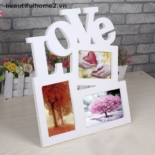 Khung ảnh gỗ hình trái tim ngọt ngào
