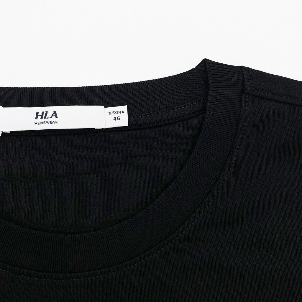 HLAxQee - Áo thun nam ngắn tay in họa tiết gấu Youthful Qee pattern cool black T-shirt