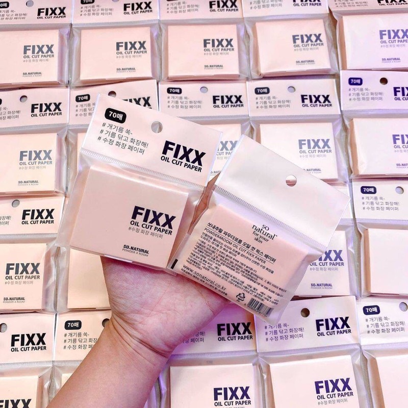 GIẤY THẤM DẦU SO’NATURAL 70 tờ (chính hãng hàn quốc) | BigBuy360 - bigbuy360.vn