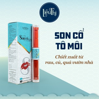 Son Cổ Tô Môi Le'Orga - Son Kem Lì Không Chì, Có Dụng Dưỡng Ẩm, Môi Mềm Mại Tươi Tắn, Le'Orga 1975