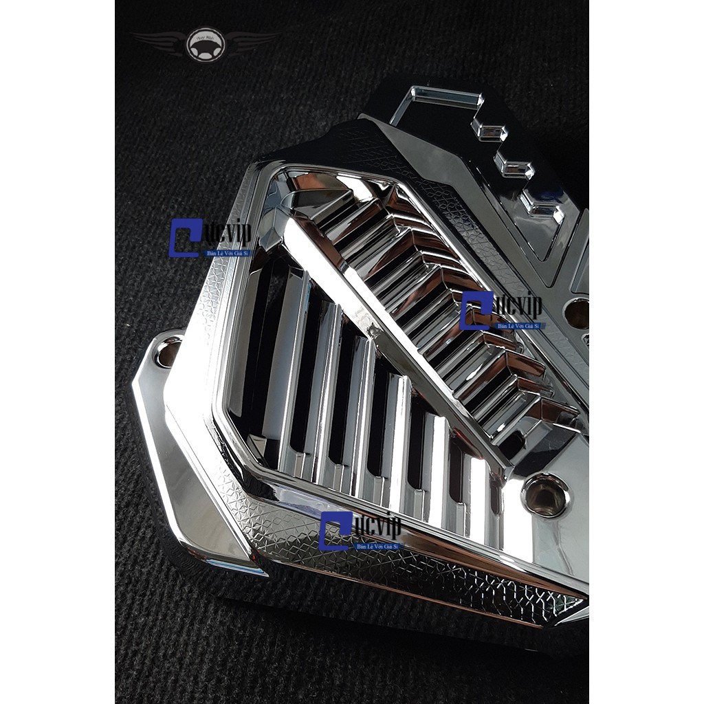 [Rẻ Vô Địch] Ốp Quạt Gió AirBlade 2020 (2016 - 2020), Vario 2015 - 2020 Xi Mạ Crom 2822