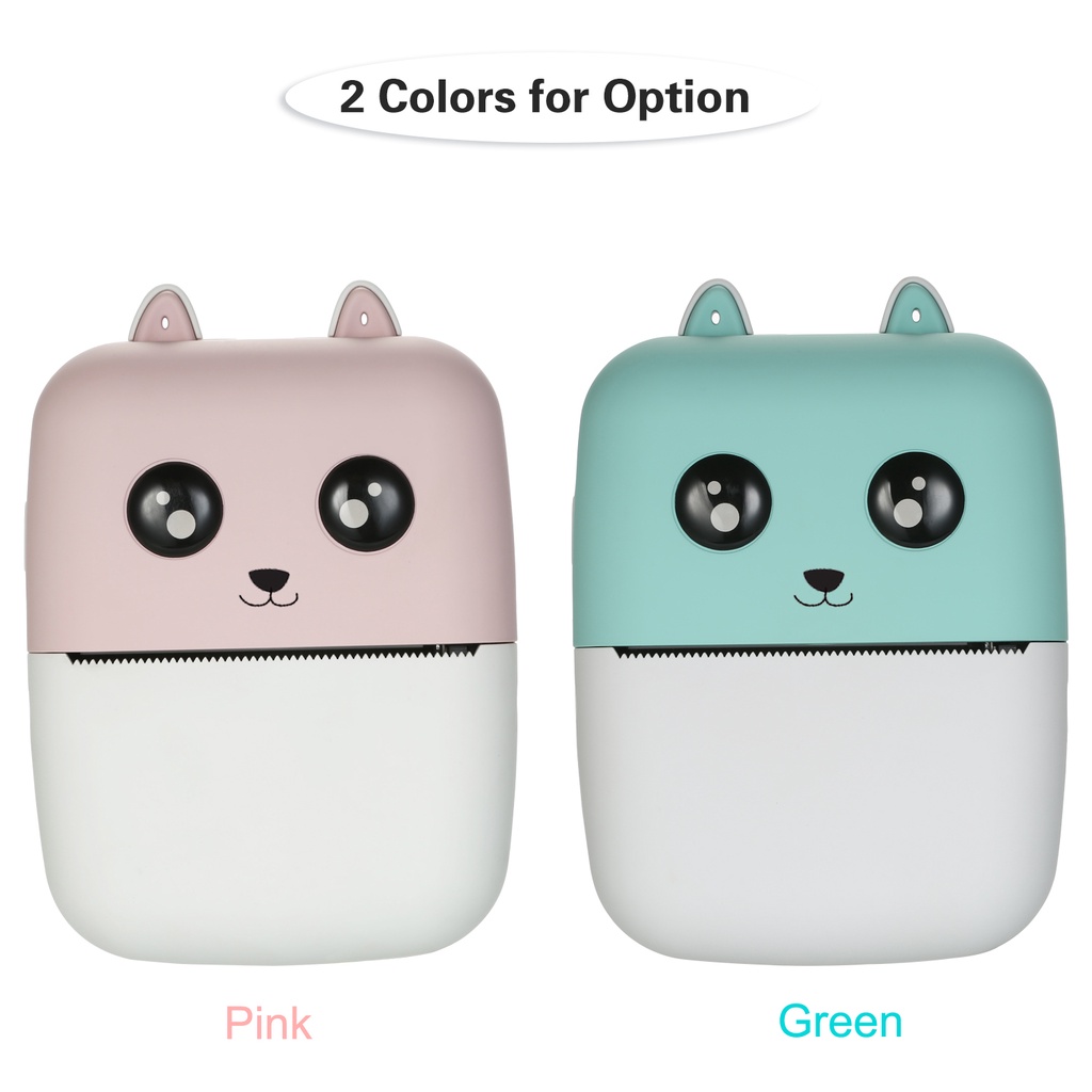 Máy in bill hóa đơn, Máy In Nhiệt Túi Mini Aibecy  in note cầm tay bluetooth cho điện thoại - tặng 3 cuộn giấy in