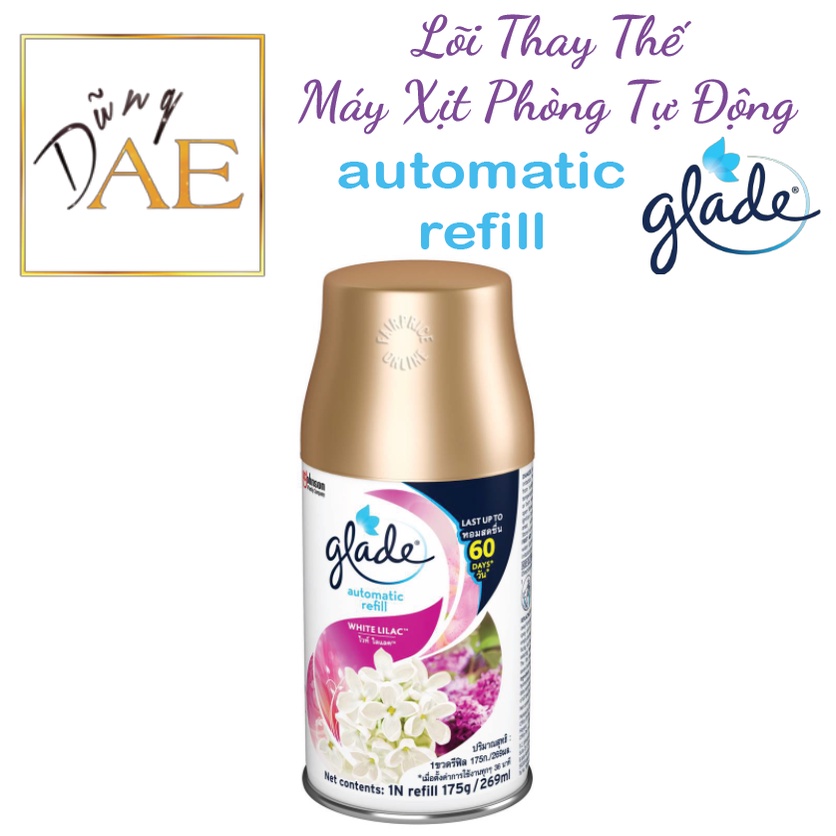 Lõi Thay Thế Máy Xịt Thơm Phòng Tự Động GLADE 3in1 Thái Lan 269mL