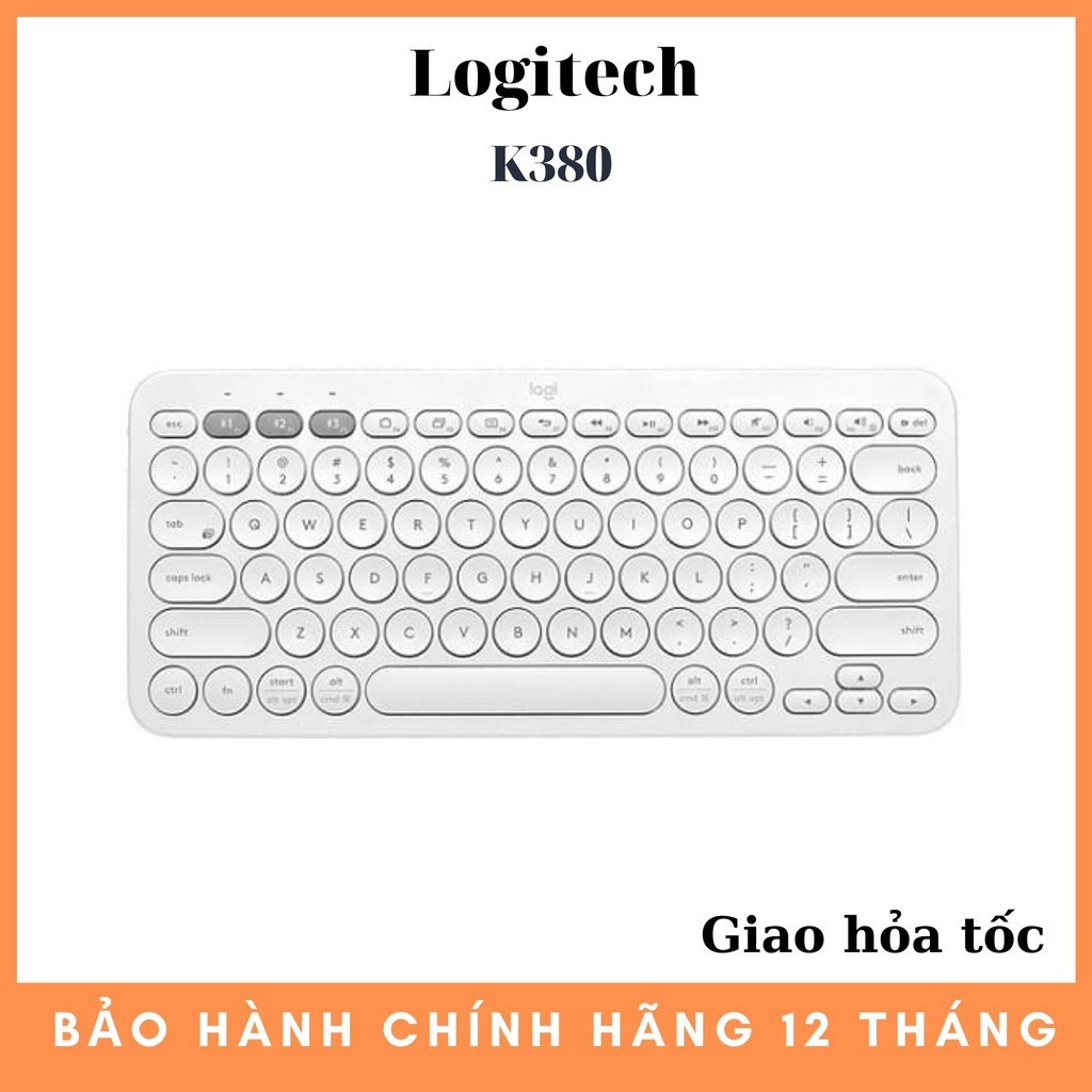 Bàn Phím Bluetooth Logitech K380 - Hàng chính hãng bảo hành 12 tháng | BigBuy360 - bigbuy360.vn