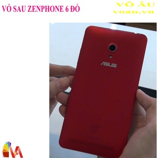 Nắp lưng zenphone 6 màu đỏ
