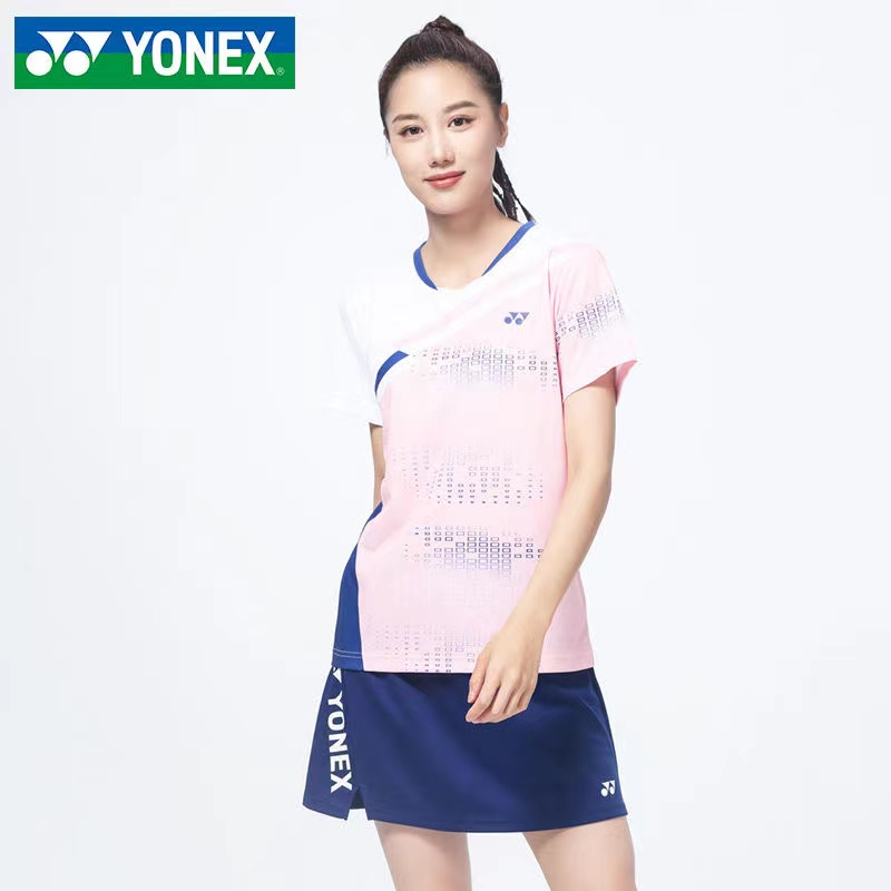 Bộ Quần Áo Thể Thao Cầu Lông Tay Ngắn Yonex Thiết Kế Trẻ Trung Năng Động Hợp Thời Trang Cho Nam Và Nữ