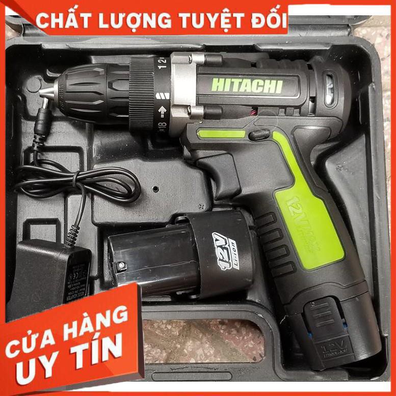 MÁY KHOAN PIN CẦM TAY HITACHI 12V