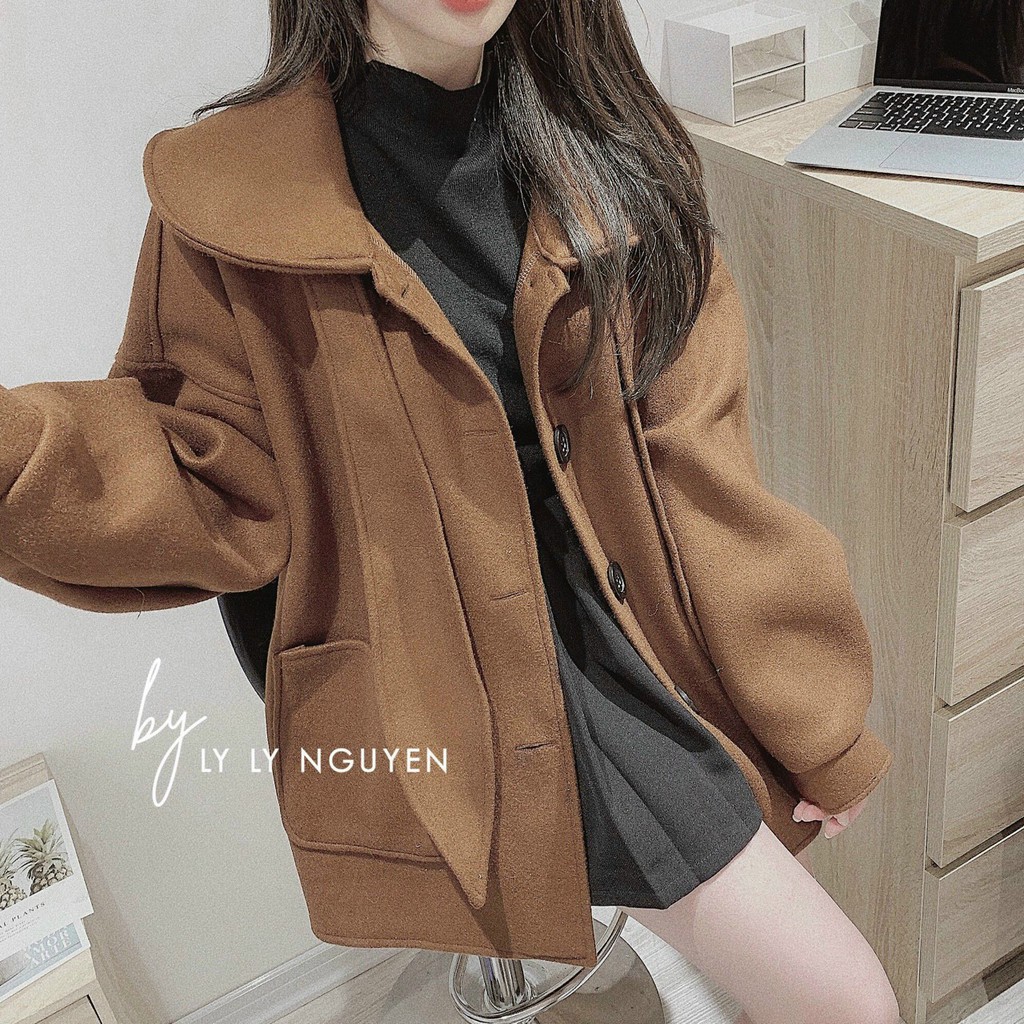 áo khoác dạ nữ hít hót(video+ảnh thật) | BigBuy360 - bigbuy360.vn