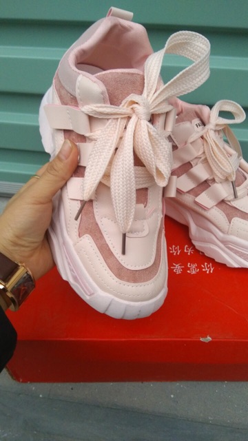 [Mã FAGREEN245 giảm 10% tối đa 30k đơn từ 99k] Giầy nữ siêu cá tính, dây to phong cách hàn 2020 mã T24 | BigBuy360 - bigbuy360.vn