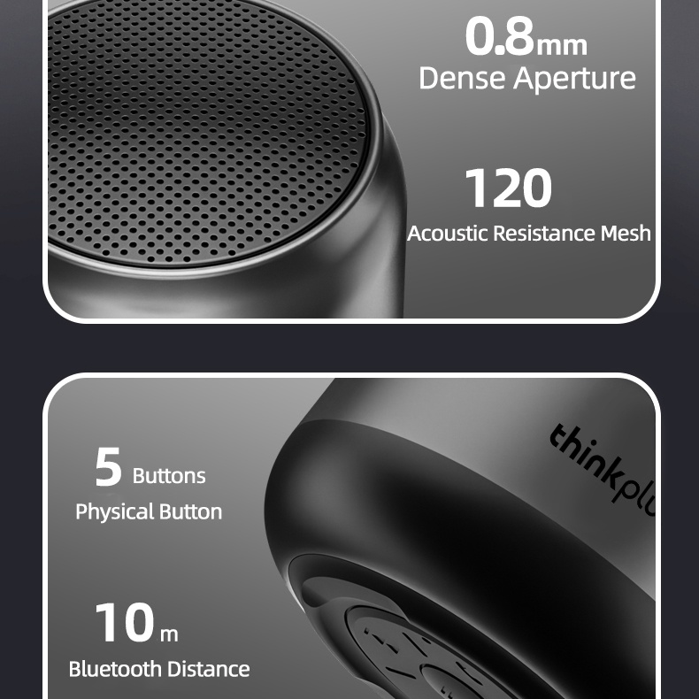 Loa Bluetooth Không Dây Âm Thanh 3D Lenovo K30 ChấT LượNg Cao