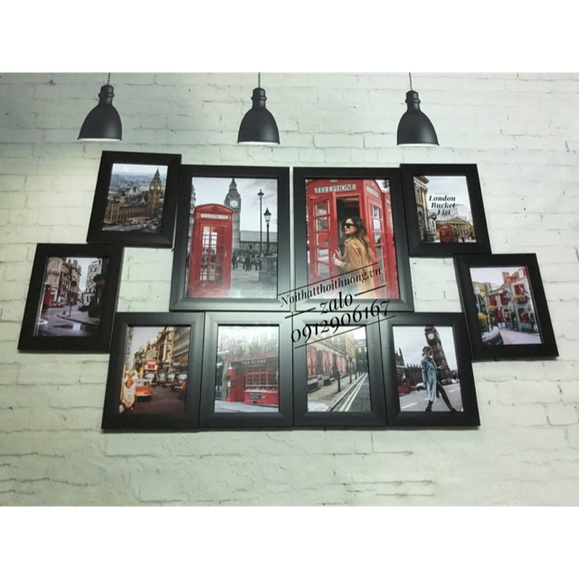 Combo 3 khung ảnh 20.25cm để bàn