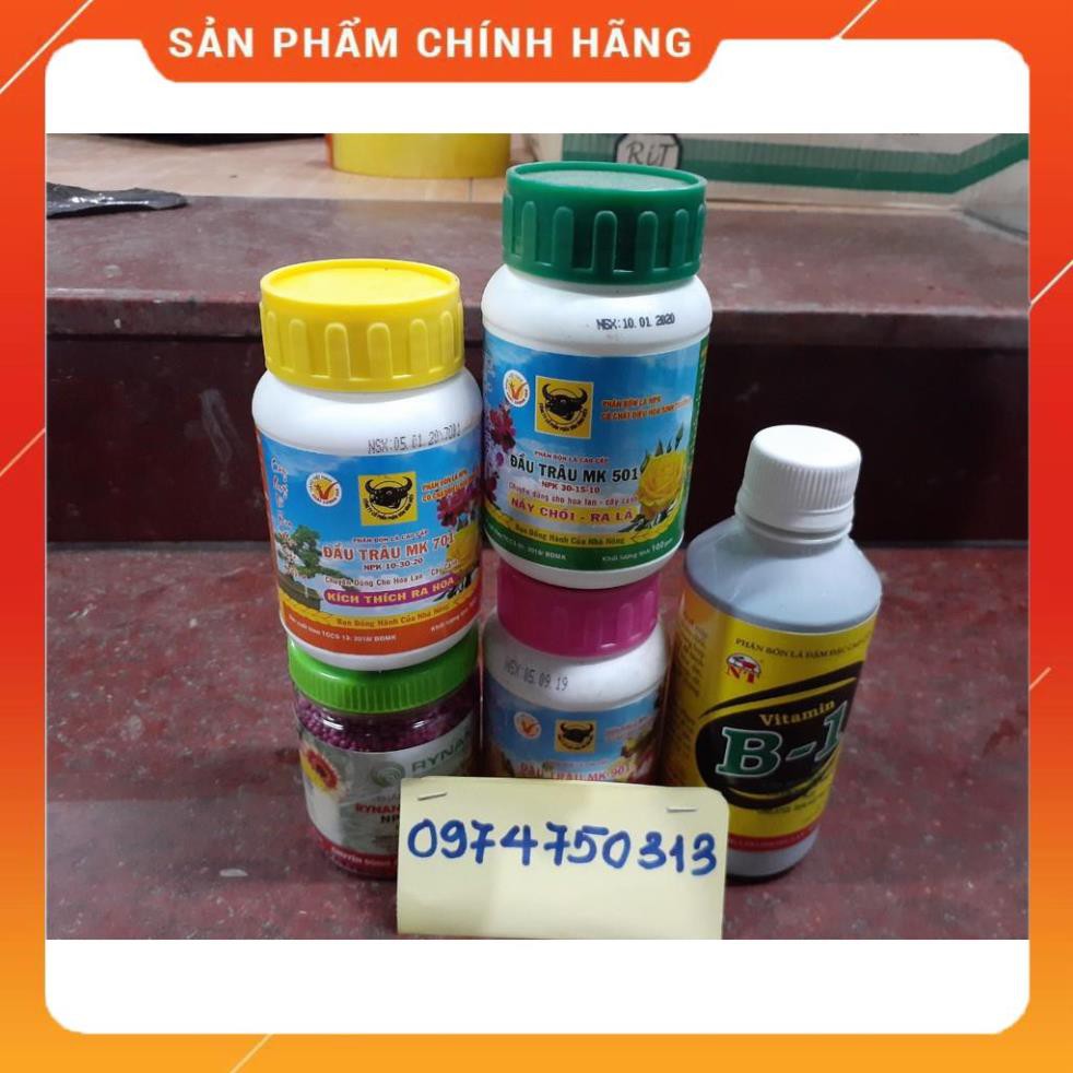 COMBO BỘ 5 SẢN PHẨM PHÂN BÓN CHĂM LAN