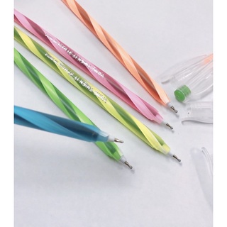 Bút nến xanh văn phòng phẩm đầu ngòi 0,5mm có nắp cao cấp - 1 cái - văn phòng phẩm -HOKAMI STORE