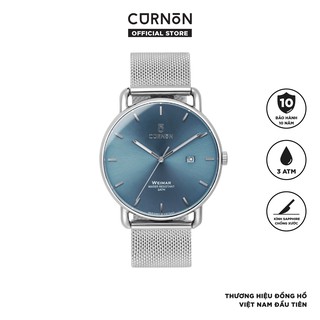 Đồng Hồ Nam Curnon Weimar Baltic Dây Kim Loại Chính Hãng, Thiết Kế 3 Kim Thời Trang