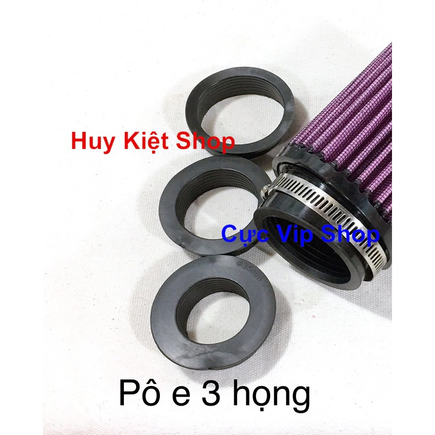 Pô E Tăng Tốc 3 Họng Gắn Sonic-Exciter-Winner-Raider-Satria-Bình Bông Mai MS2188