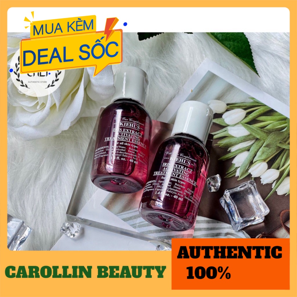 Nước thần chống lão hóa 💖 FREESHIP 💋  Nước thần IRISH Kiehl's 40ml chính hãng [ Minisize ] CAROLLIN BEAUTY | BigBuy360 - bigbuy360.vn
