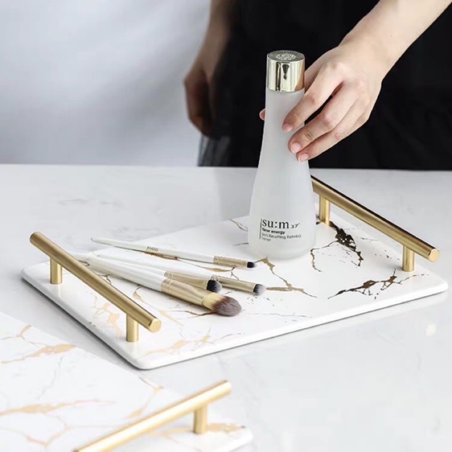 Khay sứ để đồ decor cao cấp(có sẵn)