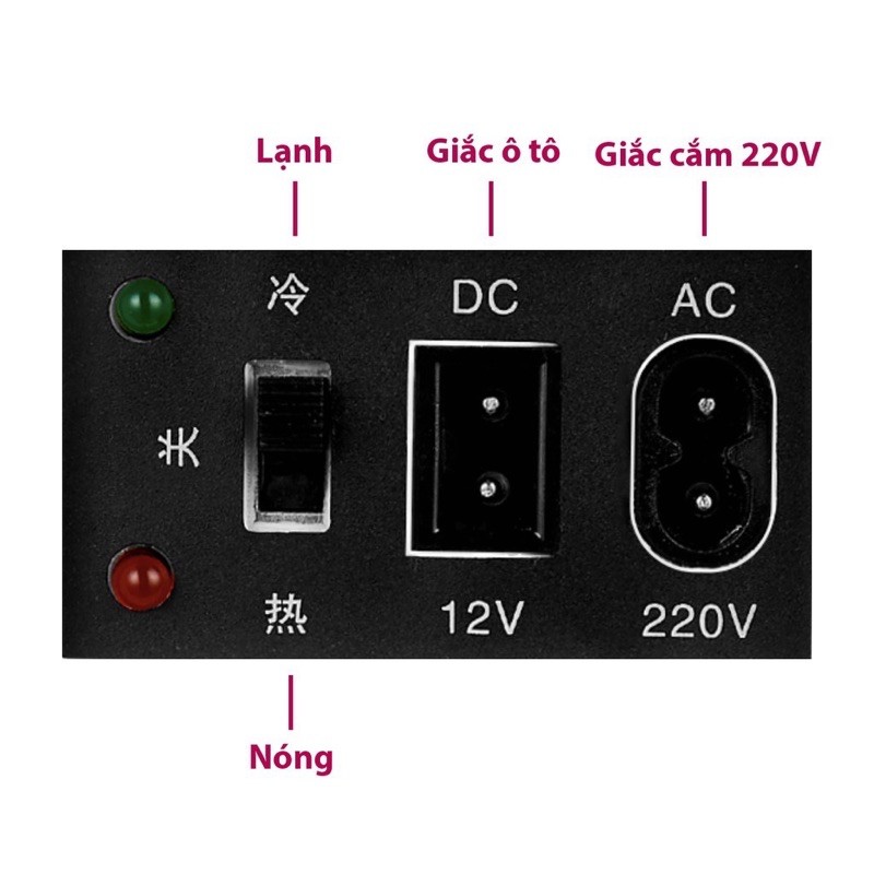 Tủ lạnh mini Amoi 6L dùng cho gia đình Moly house Order