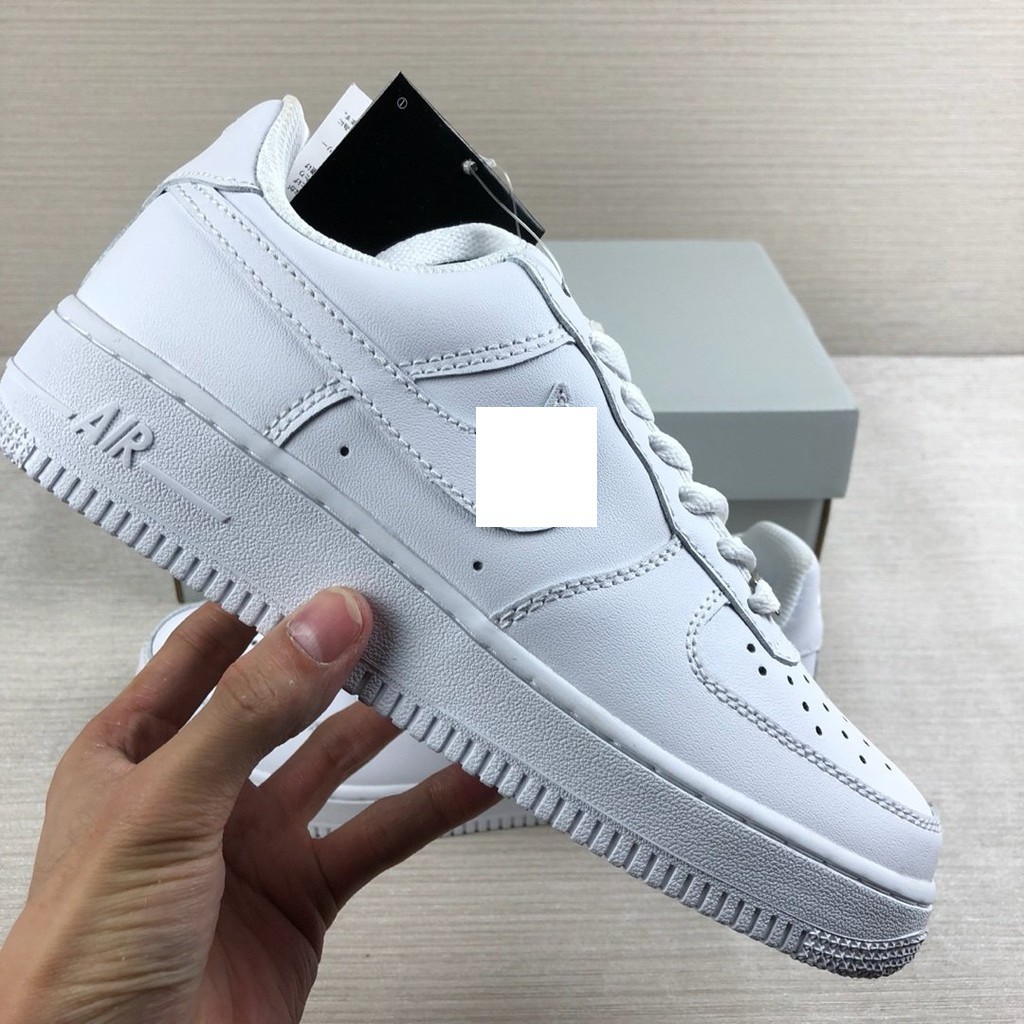 Giày Sneaker Nam, Nữ AF1 Trắng Full Bản Xịn Cao Cấp