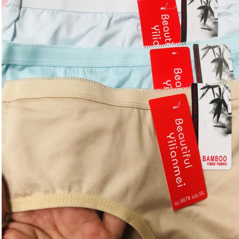 Quần lót nữ cạp cao Q5678 2XL from rộng cho người từ 45kg 60kg mặc vừa; bikini