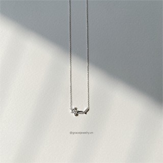 Dây chuyền bạc Grace - Sao đá Comet