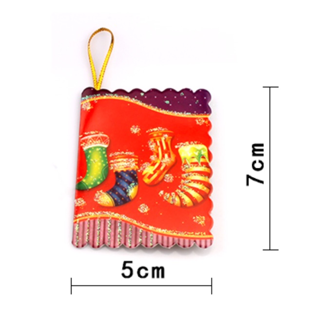 Thiệp giáng sinh loại nhỏ 7x5cm trang trí giáng sinh noen noel