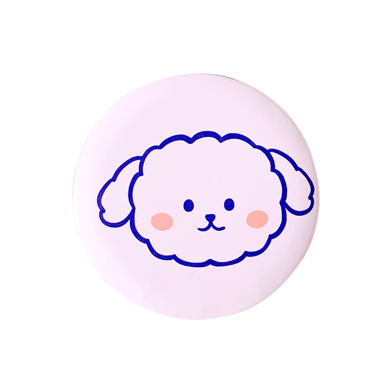 [Hàng mới về] Gương trang điểm mini hình tròn họa tiết hoạt hình phong cách Hàn quốc xinh xắn cho nữ F927