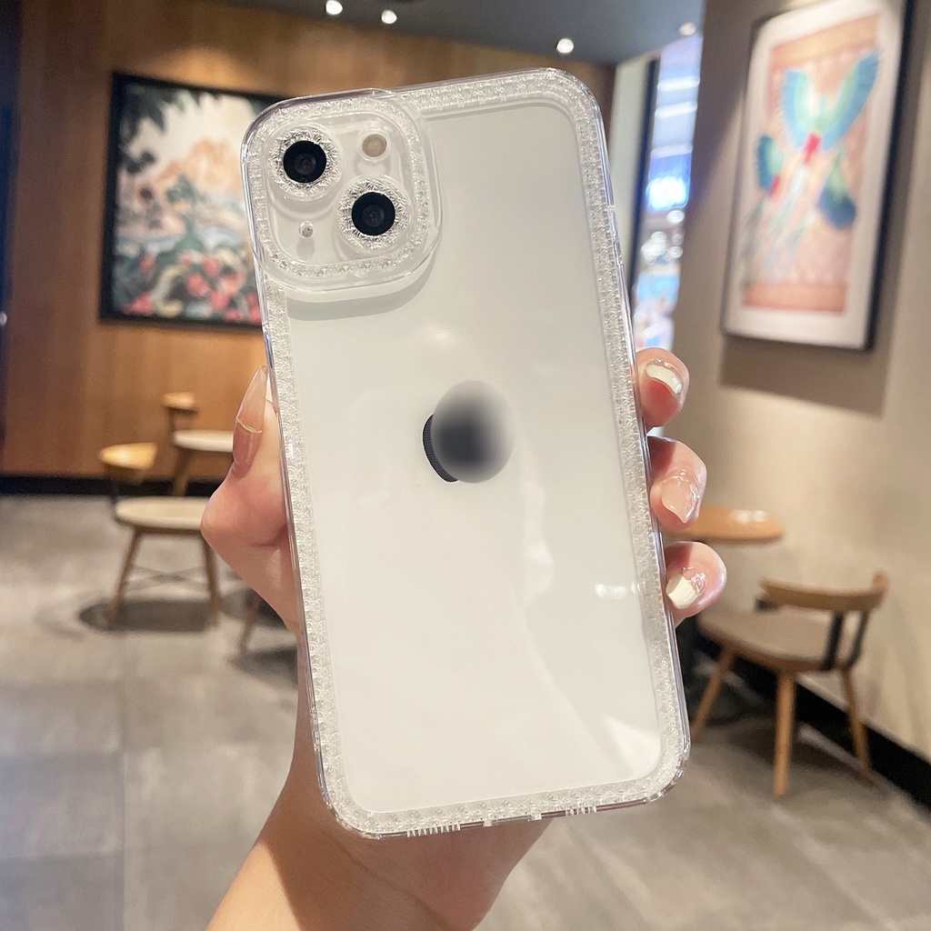 Ốp Điện Thoại TPU Mềm Trong Suốt Chống Sốc Cho iPhone 13 12 11 Pro Max XS Max XR X