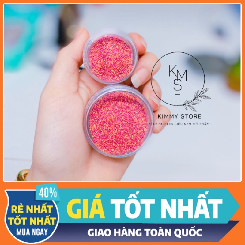 lẻ hộp 5g hạt rắc kem nhiều màu