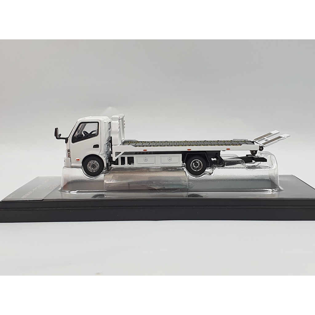 Xe Mô Hình Gaincorp Product GCD 1:64 Diecast Model Car - Hino 300 Tow Truck White (RHD) 1:64 GCD (Trắng)