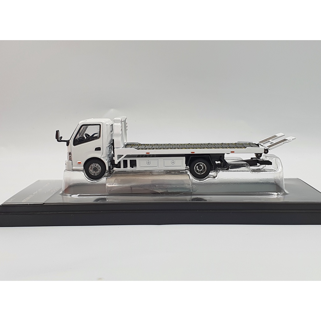 Xe Mô Hình Gaincorp Product GCD 1:64 Diecast Model Car - Hino 300 Tow Truck White  1:64 GCD