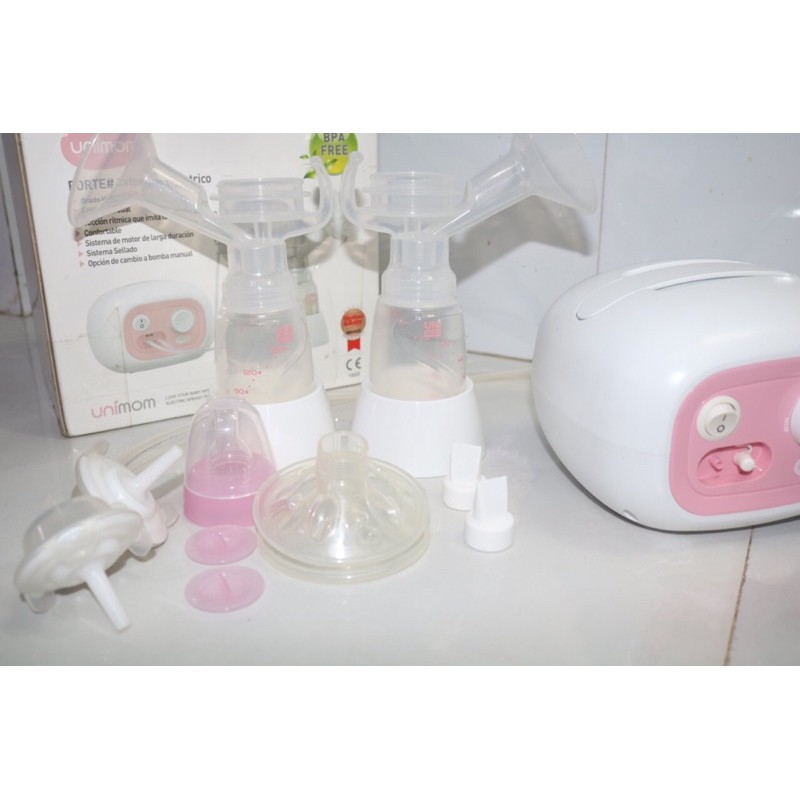 Máy hút sữa điện đôi Unimom- Hàn Quốc.