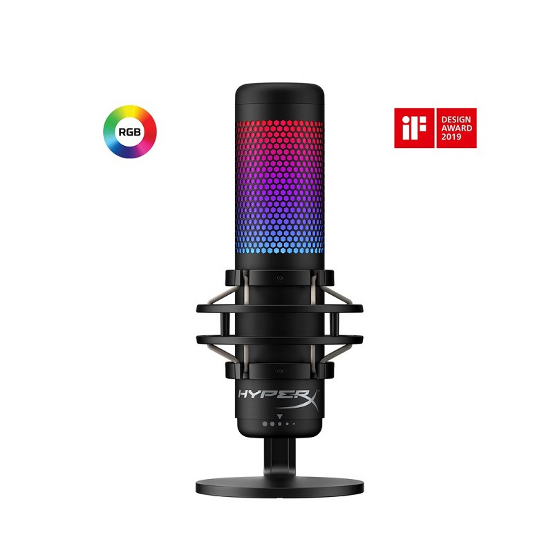 Thiết bị thu âm HP HyperX QuadCast S  - Hàng Chính Hãng