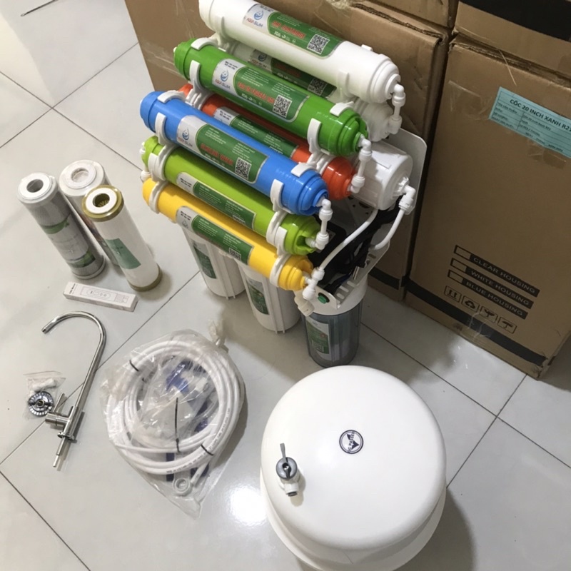 máy lọc nước ro không vỏ tủ Aqua 11 cấp lọc . tặng 3 quả lọc 123  - có giá sỉ
