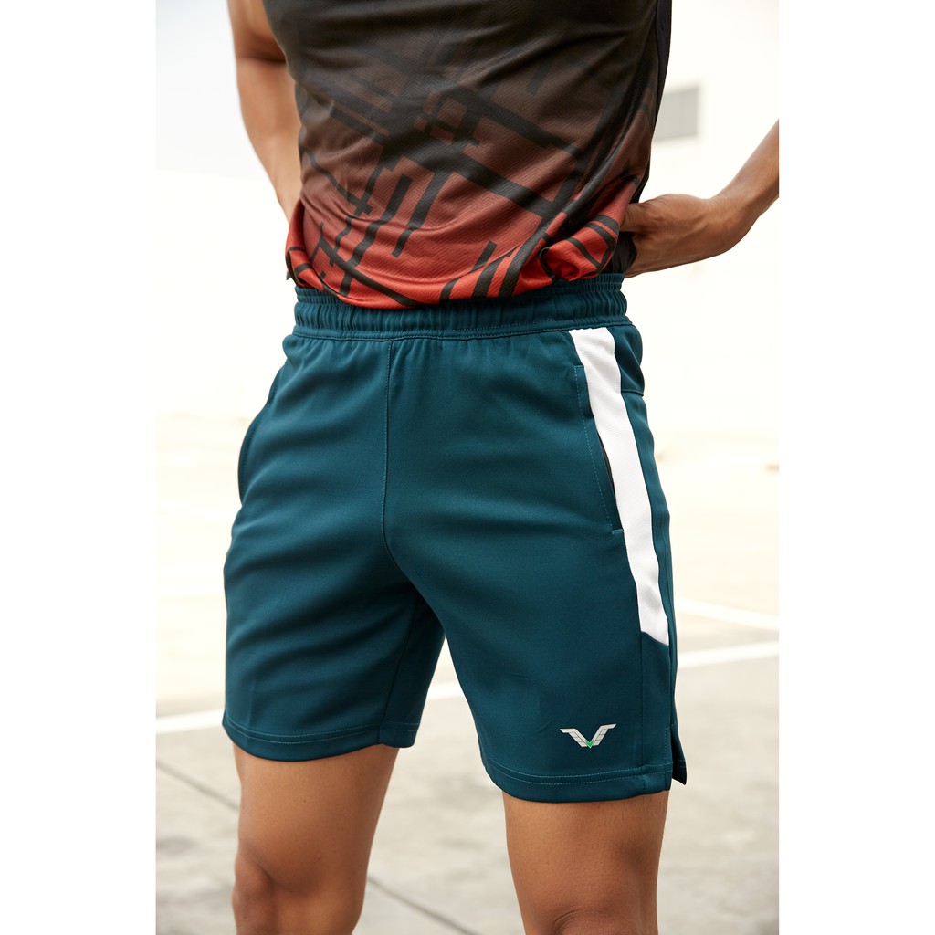 QVN03- Quần Short Nam, Quần Đùi Nam Thể Thao Cao Cấp Chạy Bộ Tập Gym Chất Thun Poly Dày Dặn, Hàng Công Ty