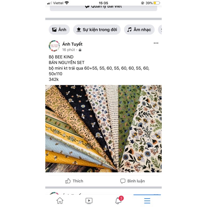 set vải c Quỳnh Như