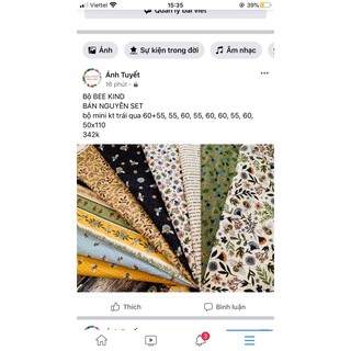 set vải c Quỳnh Như