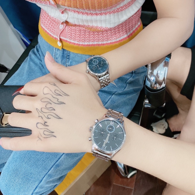 Đồng hồ cặp nam nữ Fossil BQ2469SET chính hãng