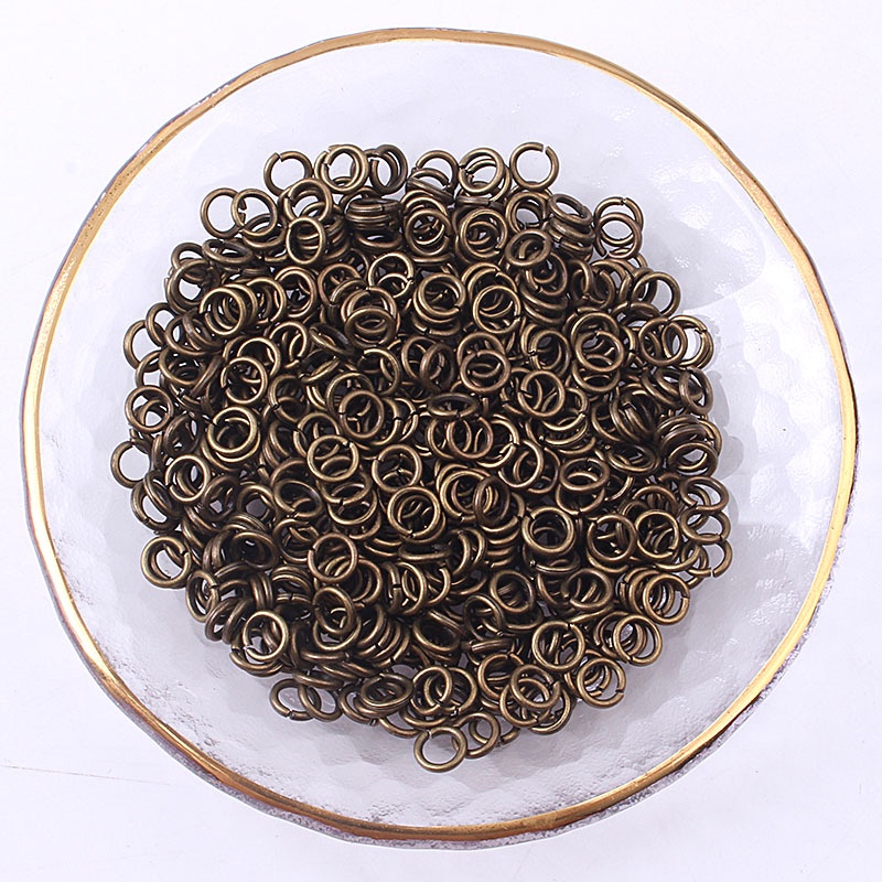Bộ 200 Vòng Nối Chữ C Bằng Kim Loại Dùng Làm Trang Sức Thủ Công diy