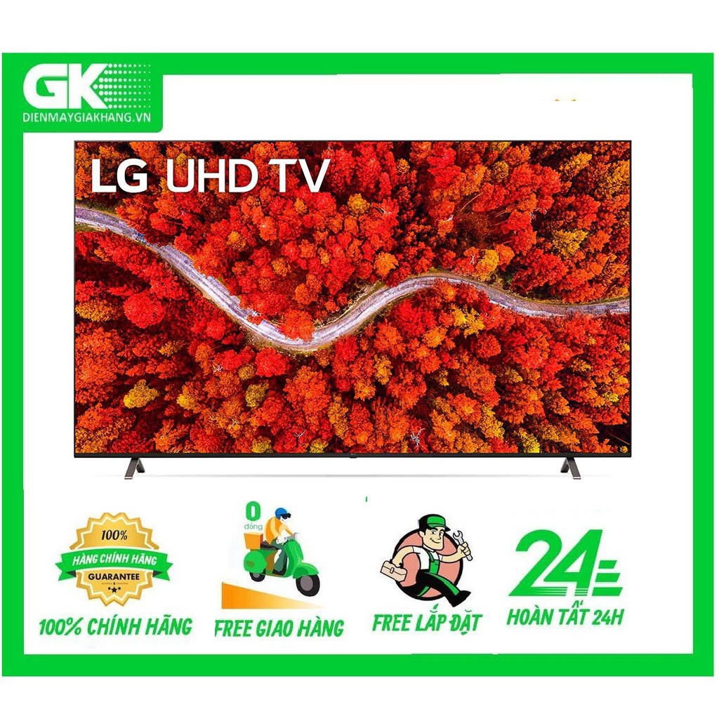75UP8000PTB - MIỄN PHÍ CÔNG LẮP ĐẶT - Smart Tivi LG 4K 75 inch 75UP8000PTB Hệ Điều Hành webOS Smart TV