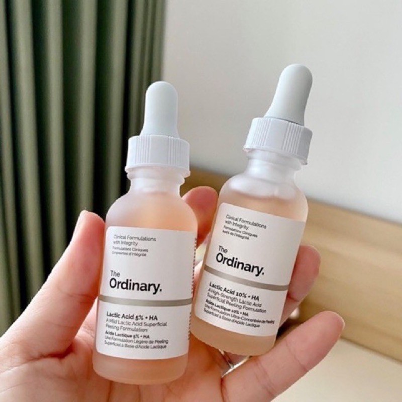 Tẩy Da Chết Hoá Học Lactic Acid + HA - The Ordinary