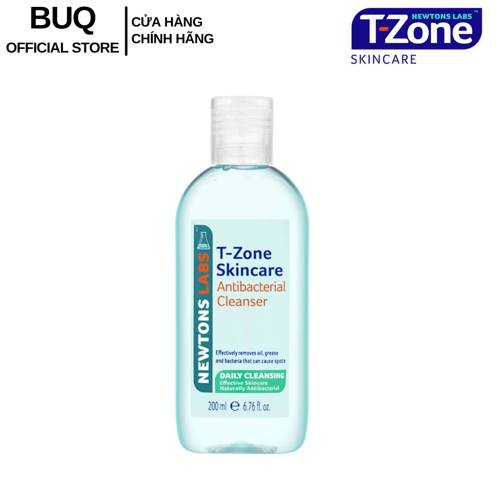 Toner Làm Sạch Cho Da Dầu Mụn T-Zone Clear Pore Antibacterial C 200ml