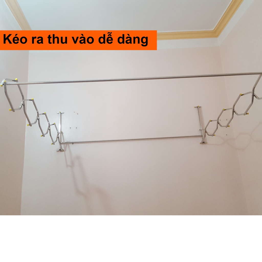 Khung Màn Xếp Gọn Inox Thông Minh Chống Muỗi Cho Bé Và Người Lớn Kích Thước 1,6- 2,2m Chỉ Nguyên Khung